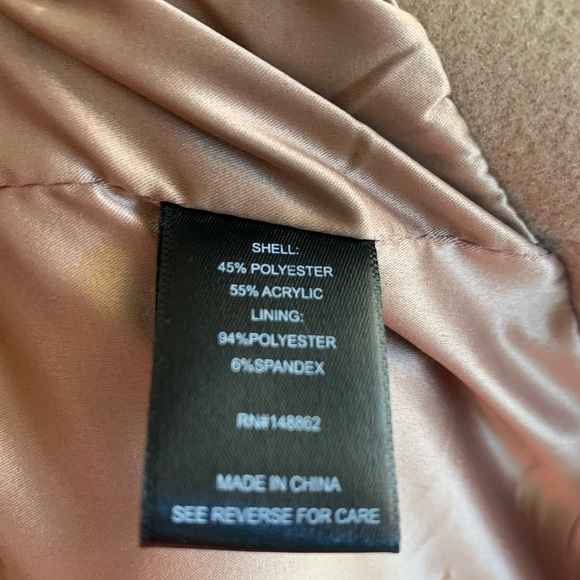 Torrid NWT - size 1 - Wool High Low Coat - Picture 6 of 7